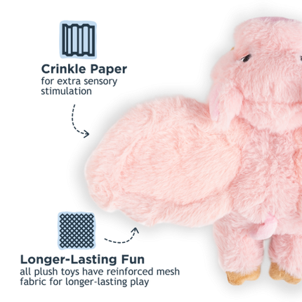 Tall Tails Fling & Fetch Flying Pig Dog Toy