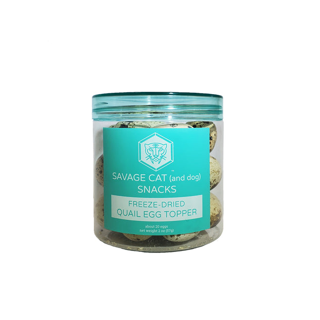 Savage Cat Freeze Dried Quail Eggs