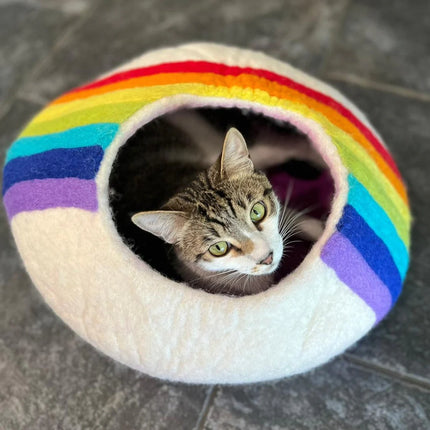 Friendsheep Rainbow Eco Kitty Cave