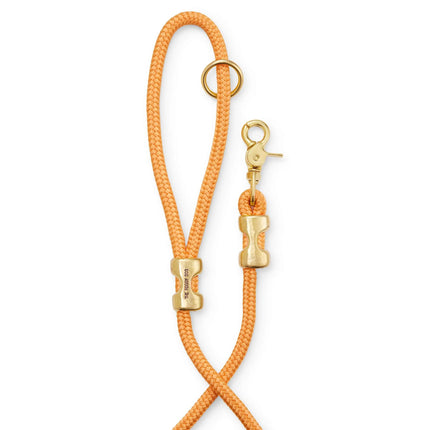 The Foggy Dog Marine Rope Leash - Goldenrod