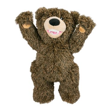 Tall Tails Rope Plush Toy Grizzly Bear 14"