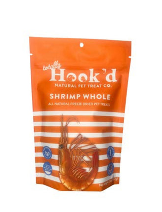 Totally Hook'd Shrimp Whole Freeze Dried Treats 2oz