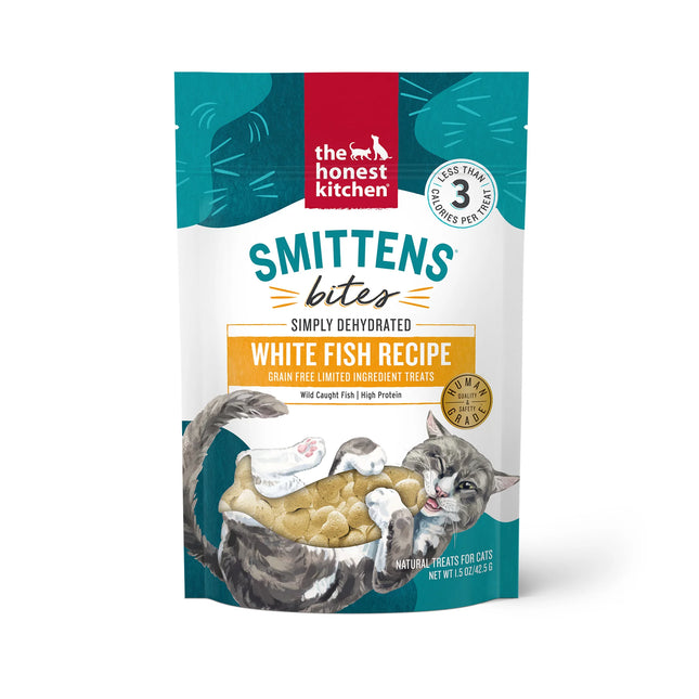 The Honest Kitchen Smittens Whitefish Cat treats 1.5oz