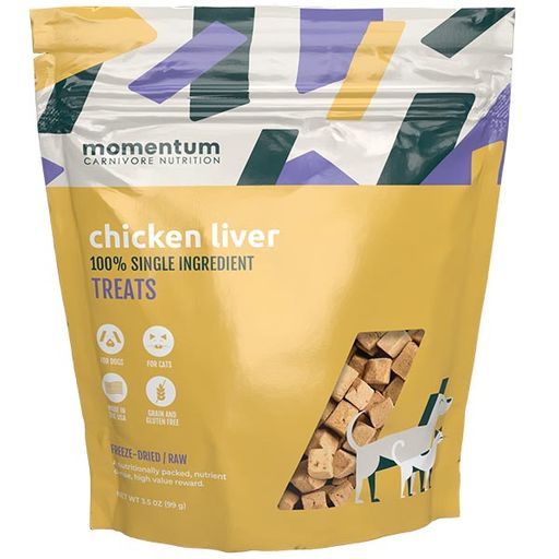 Momentum Treats Chicken Liver 3.5oz