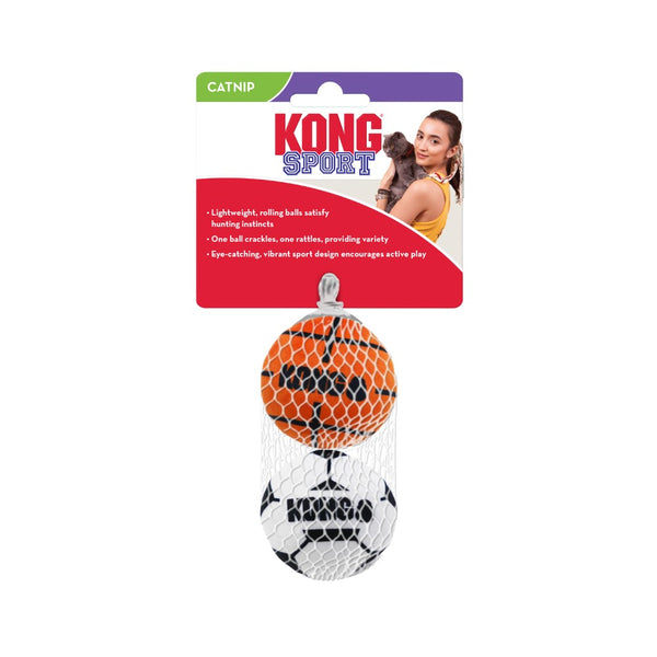 Kong Sport Balls 2-Pack Cat Toy