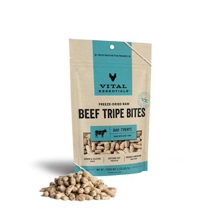 Vital Essentials - Freeze-dried Beef Tripe Bites 2.3oz
