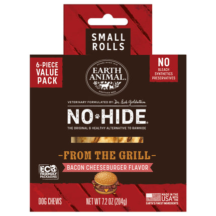 Earth Animal No-hide Bacon Cheeseburger Flavor