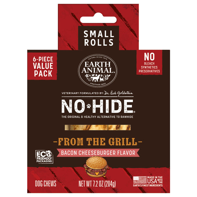 Earth Animal No-hide Bacon Cheeseburger Flavor