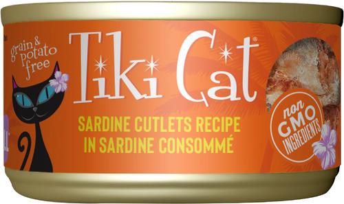 Tiki Cat Grill Sardine Cutlets in Sardine Consomme