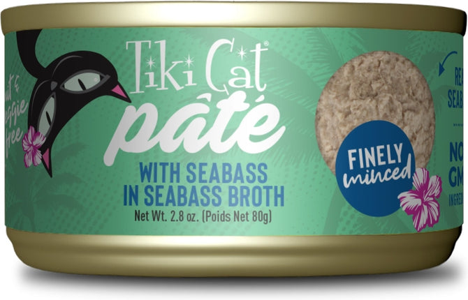 Tiki Cat Luau Seabass in Seabass Broth Pate