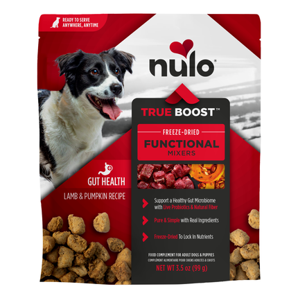 Nulo Dog - True Boost Gut Health Functional Mixers Lamb & Pumpkin Recipe 3.5oz