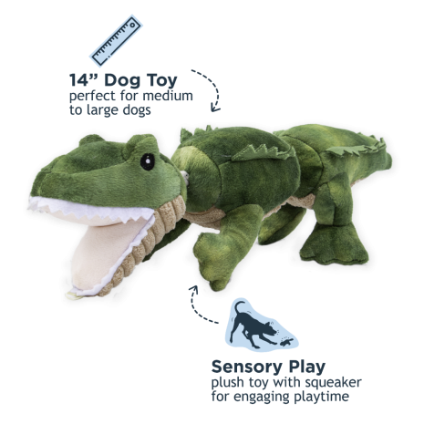 Tall Tails Jointed Shake Play Toy - Alligator