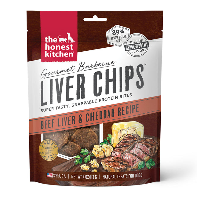 The Honest Kitchen Liver Chips - Beef & Cheddar