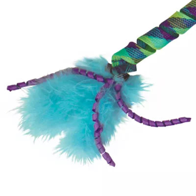 Kong Curlz Wand Teaser Cat Toy