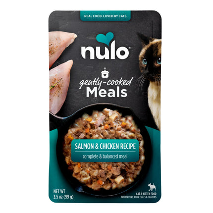 Nulo Gently Cooked Salmon & Chicken Pouch For Cats 3.5oz