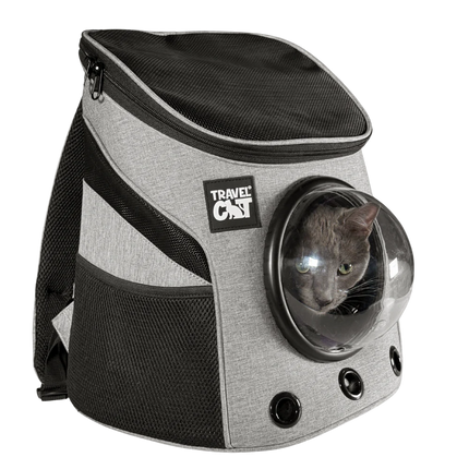 Travel Cat Backpack Grey