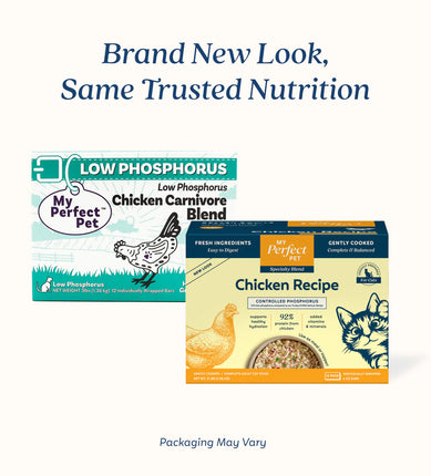 My Perfect Pet Cat Controlled Phosphorous Chicken 4lb box