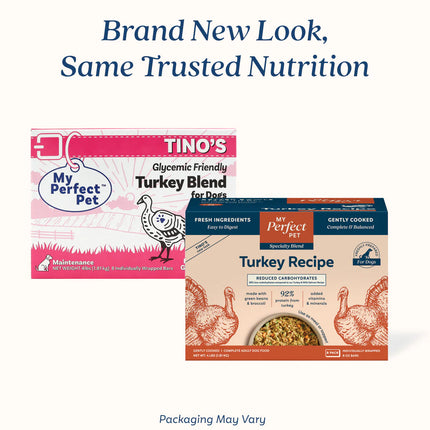 My Perfect Pet Turkey Reduced Carb Blend (Glycemic Friendly) 4lb