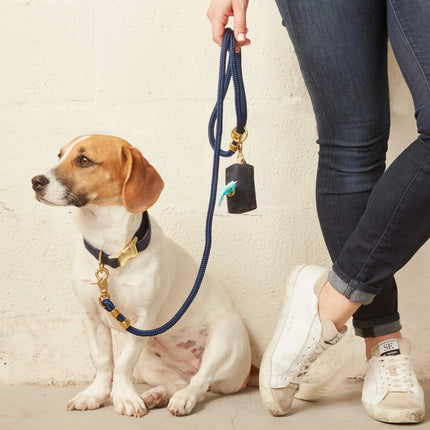 The Foggy Dog Marine Rope Leash - Ocean