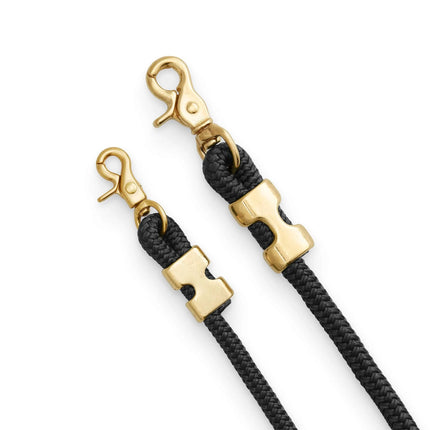 The Foggy Dog Marine Rope Leash - Onyx