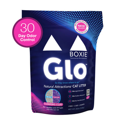 Boxie Cat Glo Clay Cat Litter