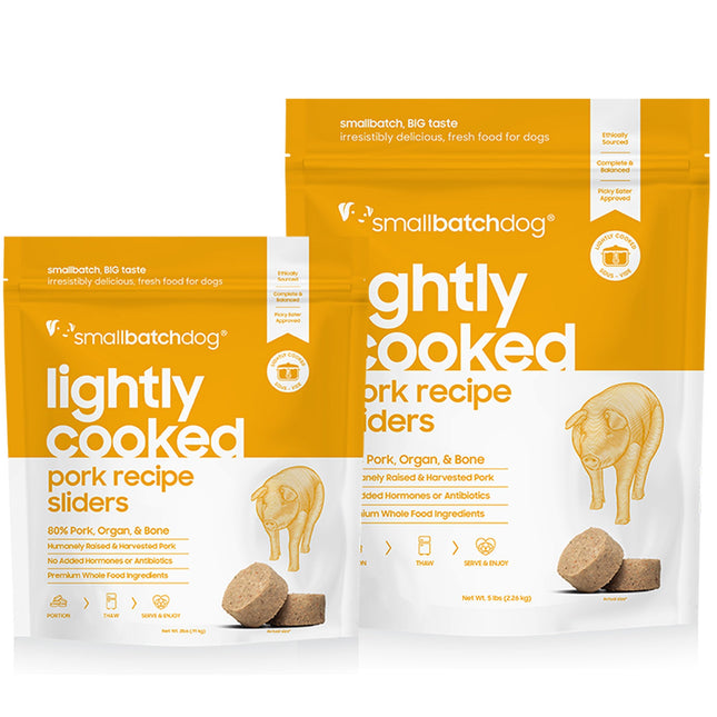 Smallbatch Dog Lightly Cooked Pork 5lb