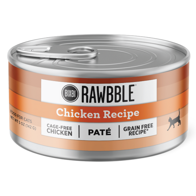 Rawbble® Wet Food for Cats – Chicken Paté Recipe 2.75oz