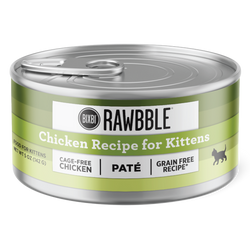 Rawbble® Wet Food for Cats – Chicken Paté for Kittens Recipe  2.75oz