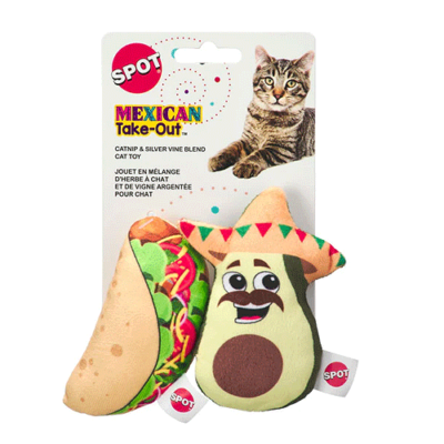 Spot Mexican Take out Cat toy