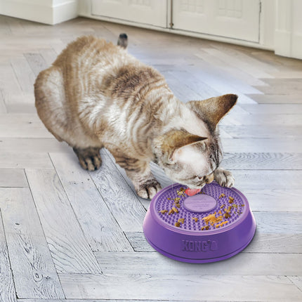 Kong Licks Spinz Feeder Small