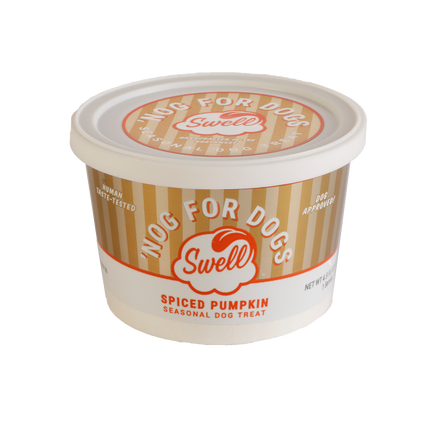 Swell Gelato - Spiced Pumpkin' Nog for Dogs