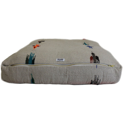 Salvage Maria Rectangulo Bed - Tan Thunderbird