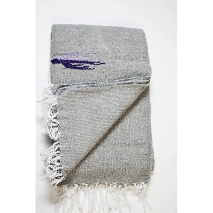 Salvage Maria Thunderbird Blanket - Grey
