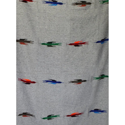 Salvage Maria Thunderbird Blanket - Grey