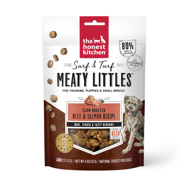 The Honest Kitchen Meaty Littles Beef Salmon 4oz