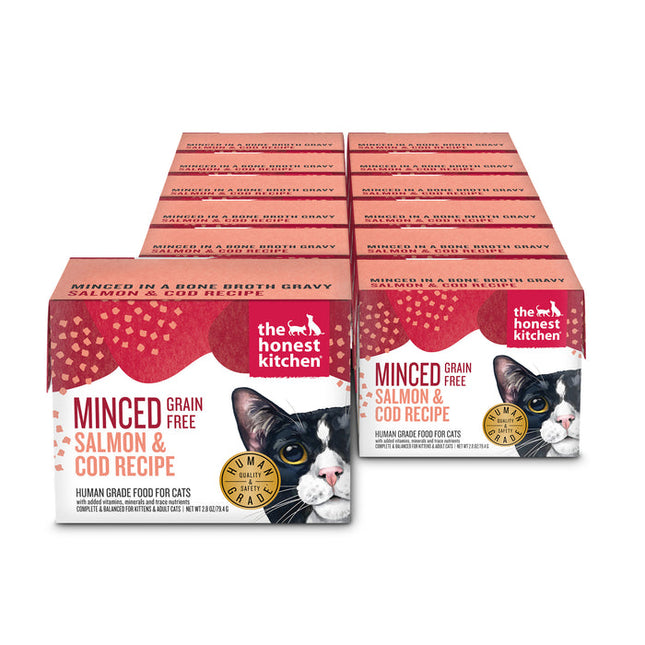 The Honest Kitchen - Minced Salmon & Cod Recipe 2.8oz