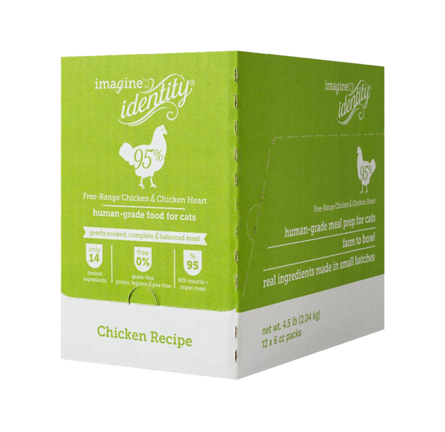 Identity Imagine Gently Cooked Chicken Frozen Cat Food
