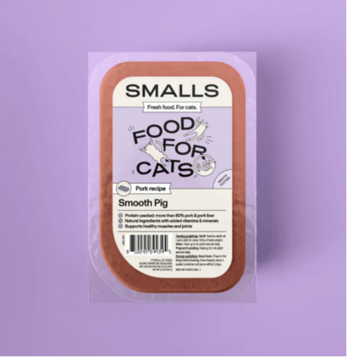 Smalls Smooth Pig Frozen Cat Food 5oz