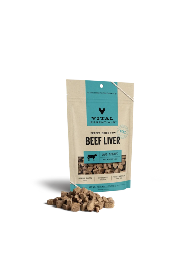 Vital Essentials - Freeze-dried Beef Liver 2.1oz