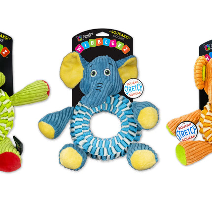 Spunky Pup Wibbleez Round Dog Toy