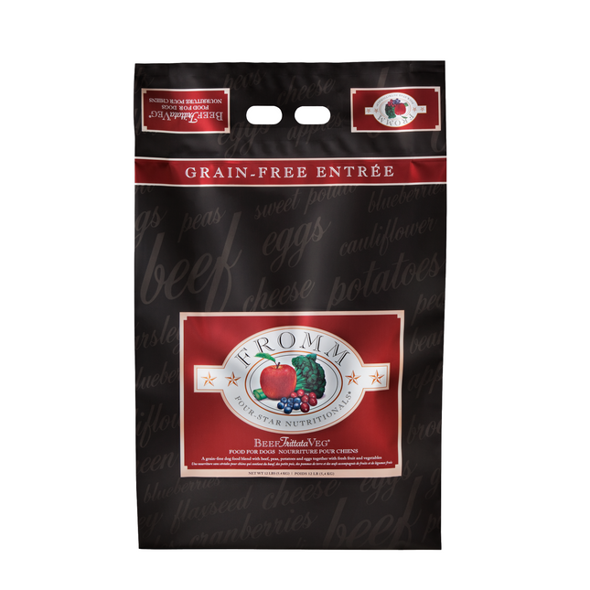 Fromm Four Star Beef Dog Frittata Veg GF