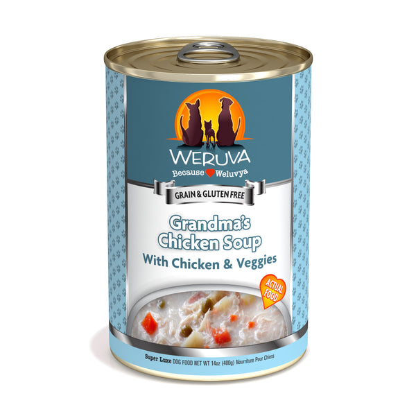 Weruva dog can Grandma's Chicken Soup 14oz