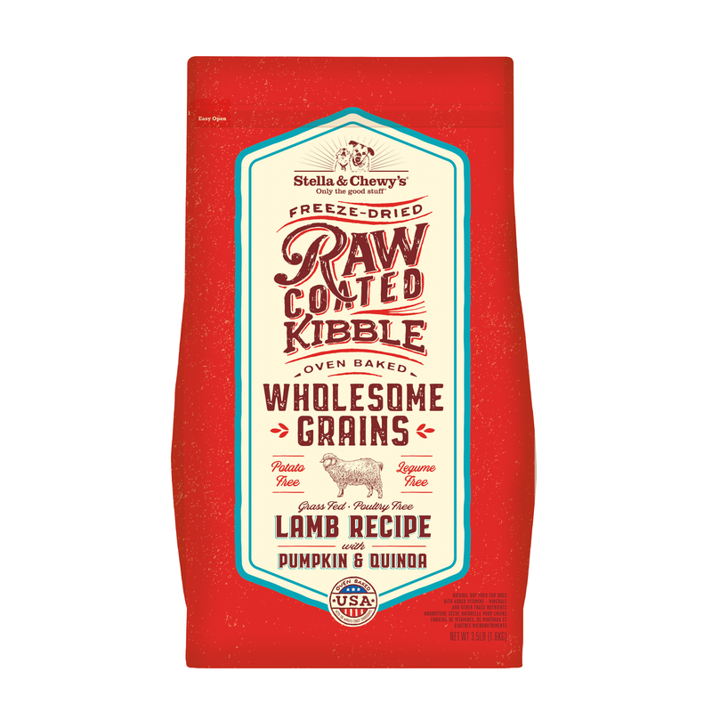 Stella & Chewy's Dog Raw Coated lamb Wholesome Grains