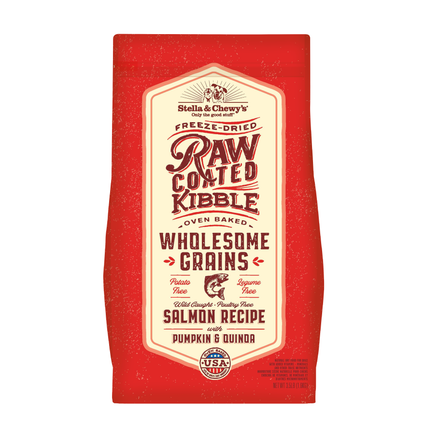 Stella & Chewy's Wholesome Grains raw coated Wild Salmon