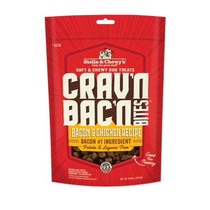 Stella & Chewy's crav'n bacon bites chicken & Bacon 8.25oz