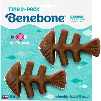 Benebone Fishbone Tiny 2-Pack