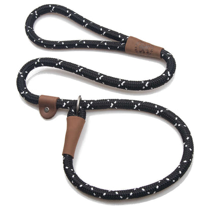 Mendota Slip Leash - Salt & Pepper