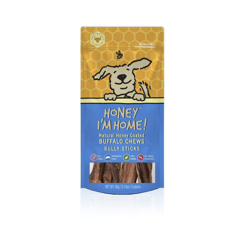 Honey I'm home Buffalo Bully Sticks 5pack