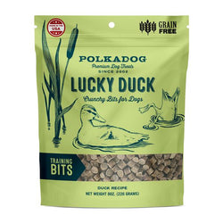 Polkadog Lucky Duck Bit Shapes Treat 8oz