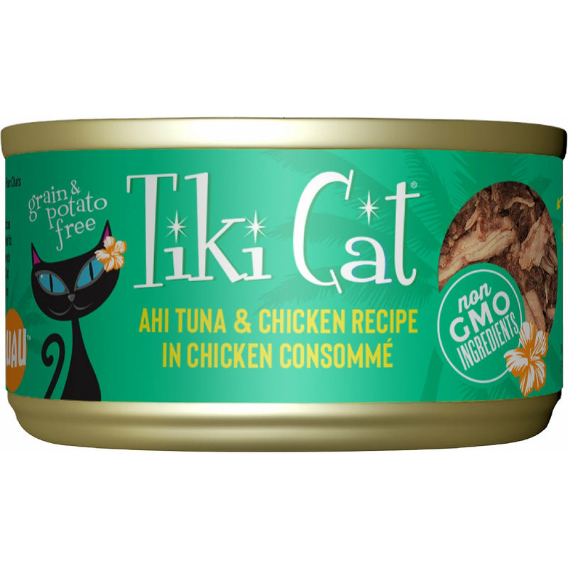 Tiki Cat Ahi Tuna & Chicken in Chicken Consommé